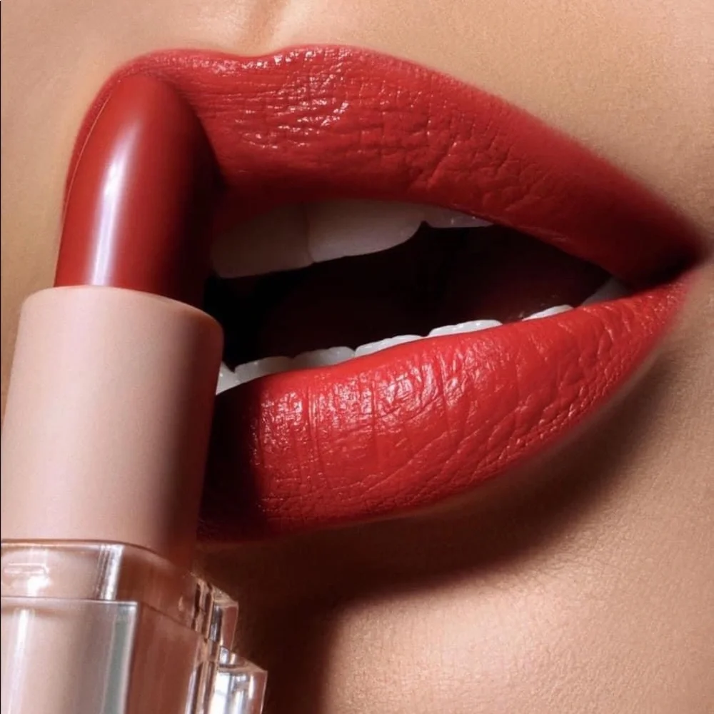 KKW BEAUTY Red Crème Lipstick in Candy Apple Red